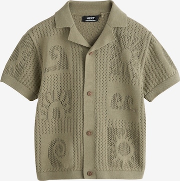 Cardigan Next en vert : devant