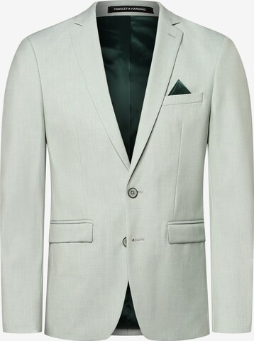 Finshley & Harding Slim fit Colbert 'Oakland' in Groen: voorkant