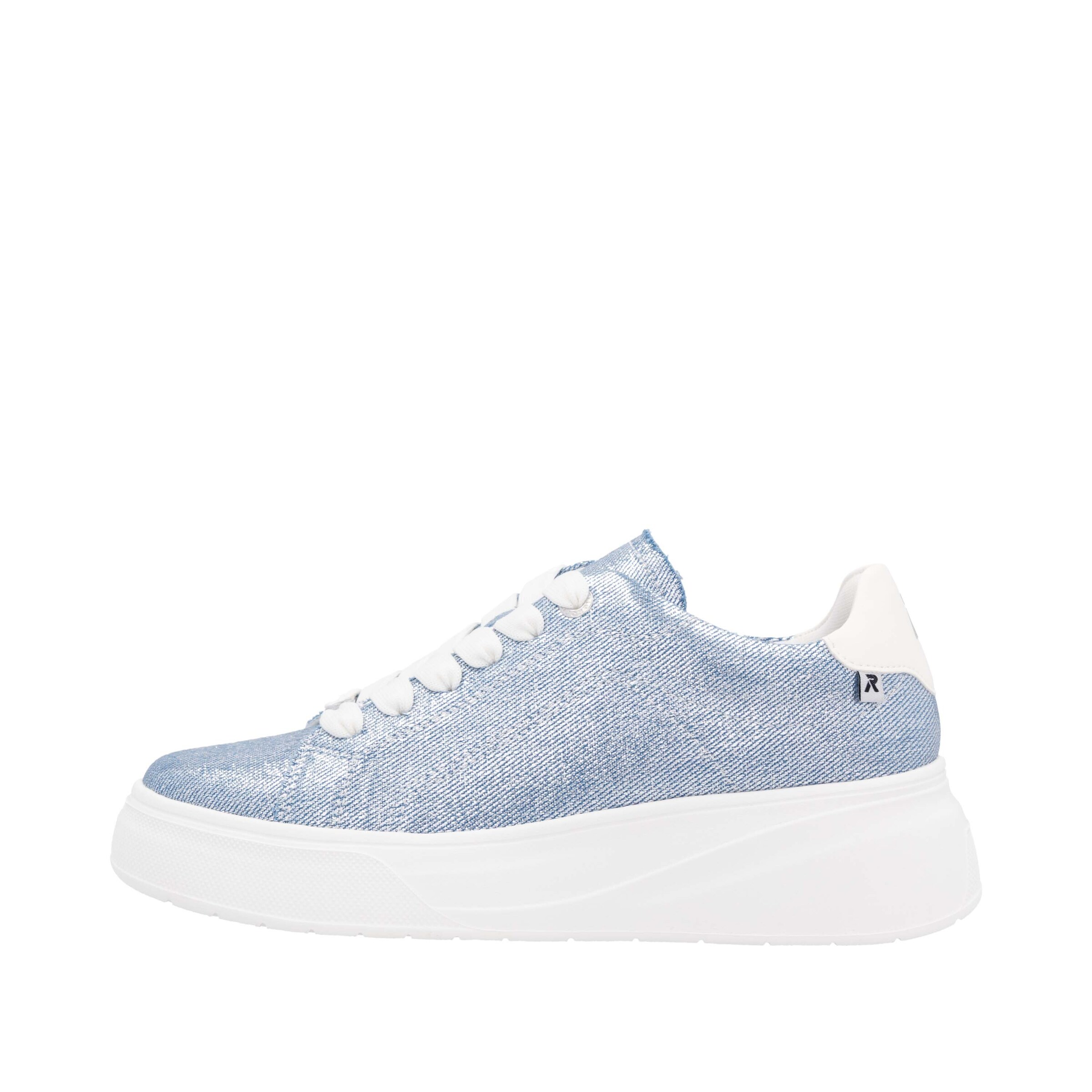 Baskets basses 'W2302' Rieker Sport en bleu