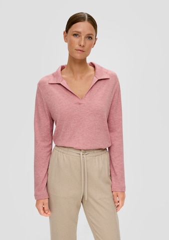 s.Oliver Shirt in Roze: voorkant