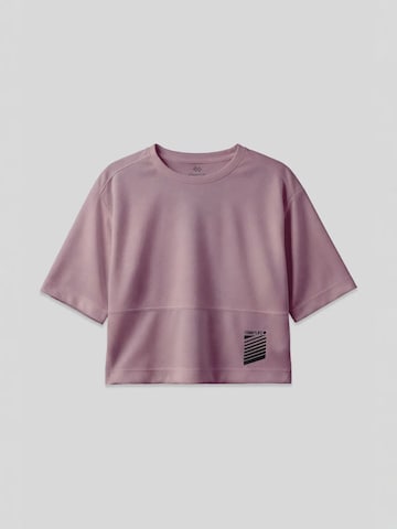 Maglia extra large di Tommy Life in lilla: frontale