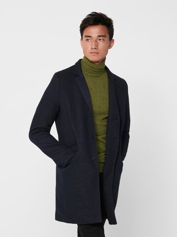 Coupe regular Manteau mi-saison 'Julian' Only & Sons en bleu : devant