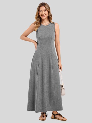 LapaPlus Sommerkleid in Grau: Vorderseite