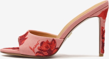 Mule Kazar en rose : devant