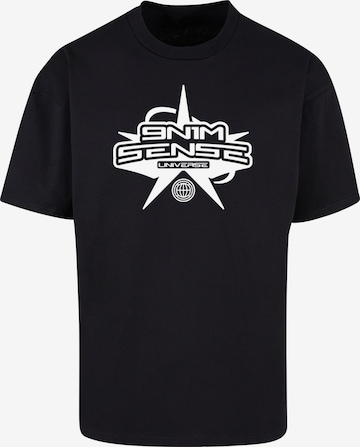 9N1M SENSE T-Shirt 'SENSE UNIVERSE' in Schwarz: predná strana