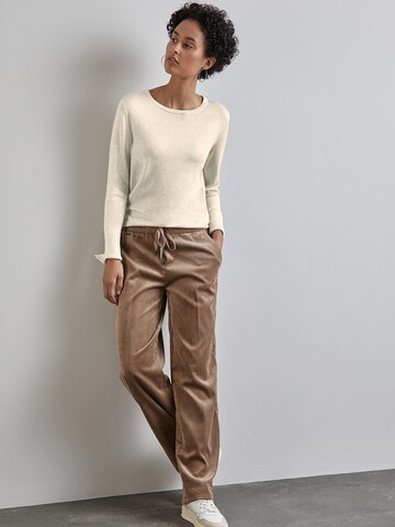 Pull-over STREET ONE en beige : devant