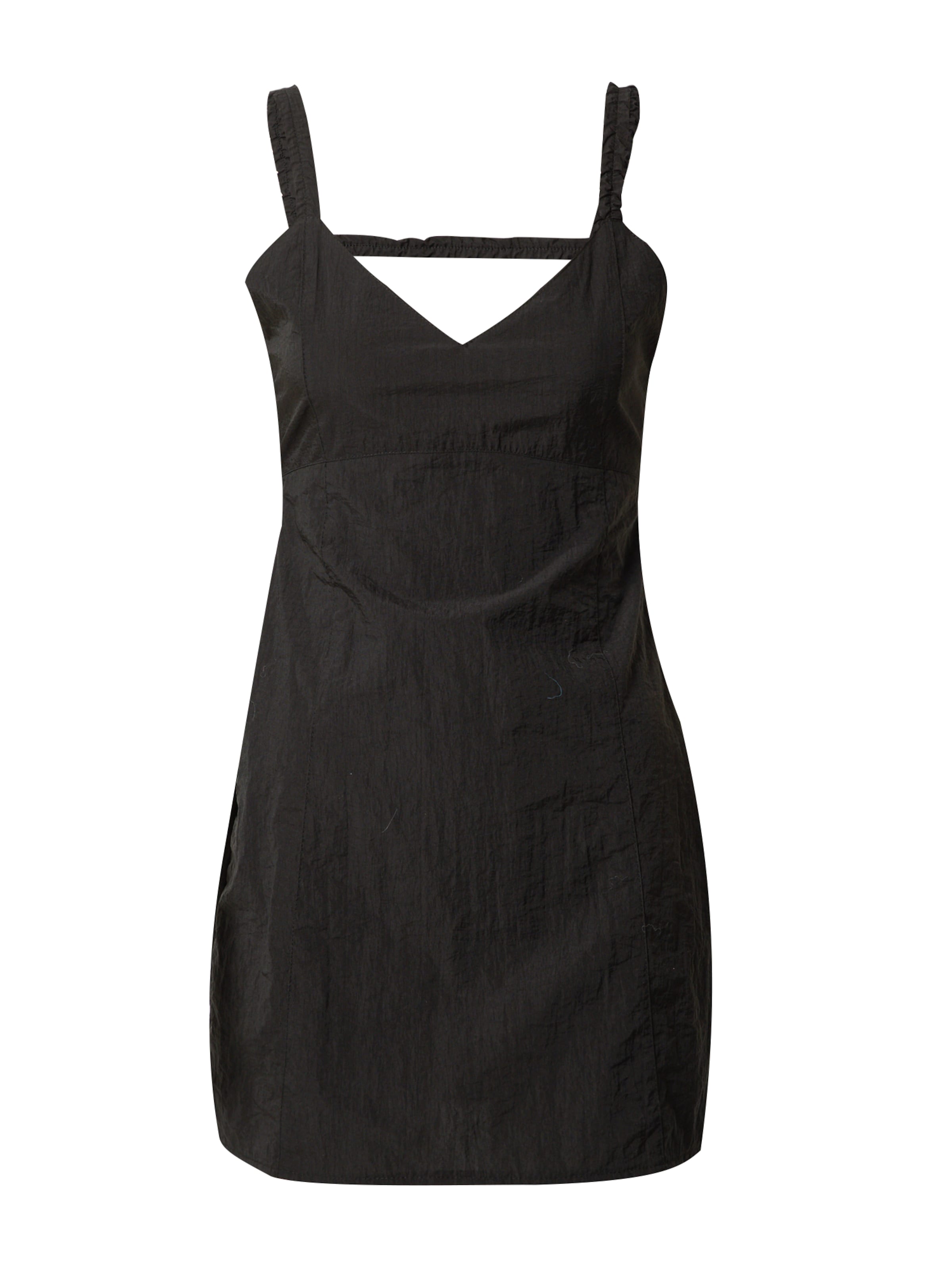 Nasty Gal Dress in Black: front