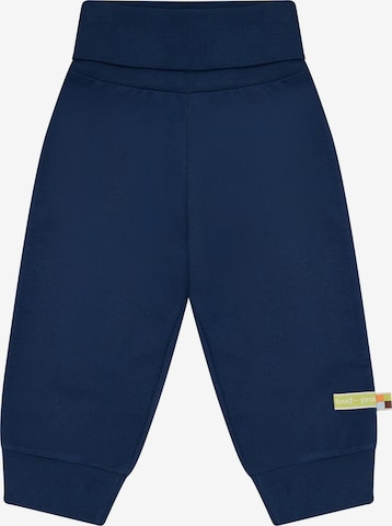 loud + proud Pants 'Nabelbundhose Uni' in Blue: front
