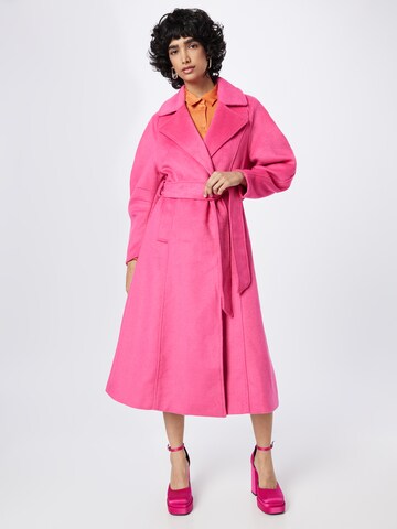 Cappotto di mezza stagione 'Rooty' di Y.A.S in rosa: frontale
