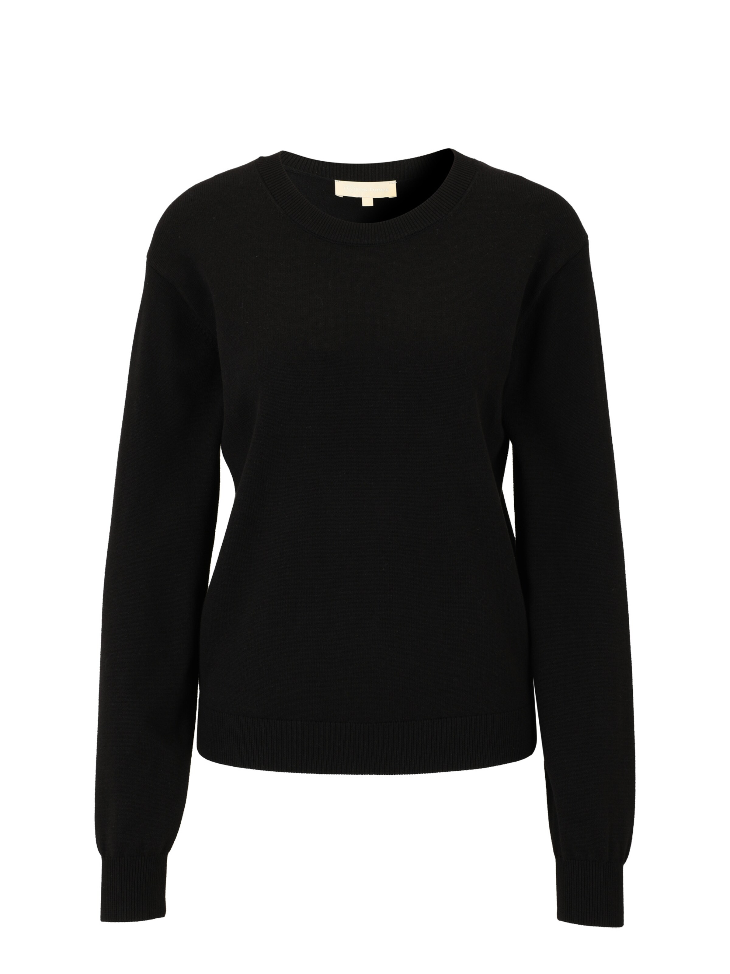 Les Lunes Pullover in Schwarz: Vorderseite