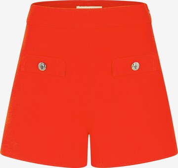 Morgan Regular Broek in Oranje: voorkant