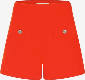 Morgan Normální Kalhoty – oranžová: přední strana