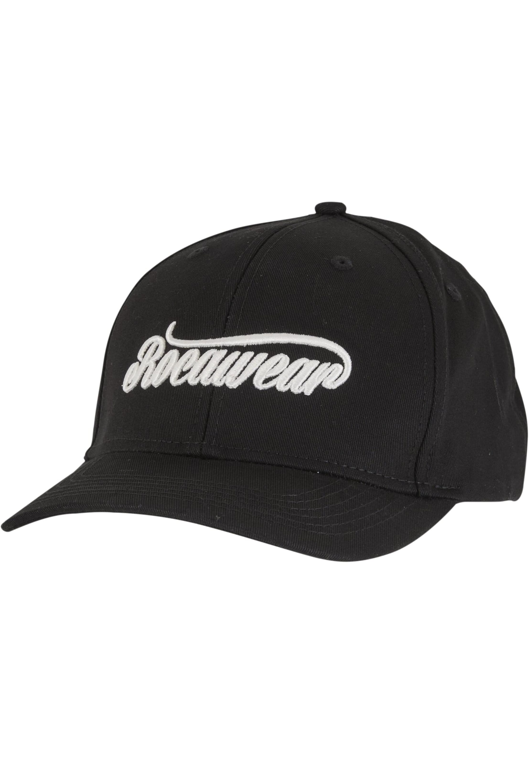 ROCAWEAR Cap 'Main' in Black ABOUT YOU