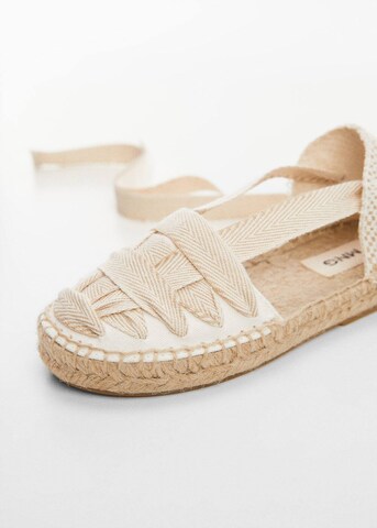 MANGO KIDS Sandale 'Arib' in Beige