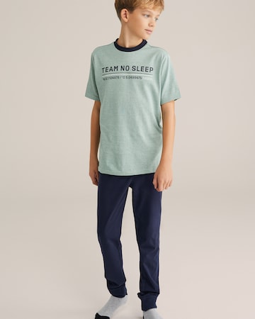 WE Fashion Пижама в Зеленый