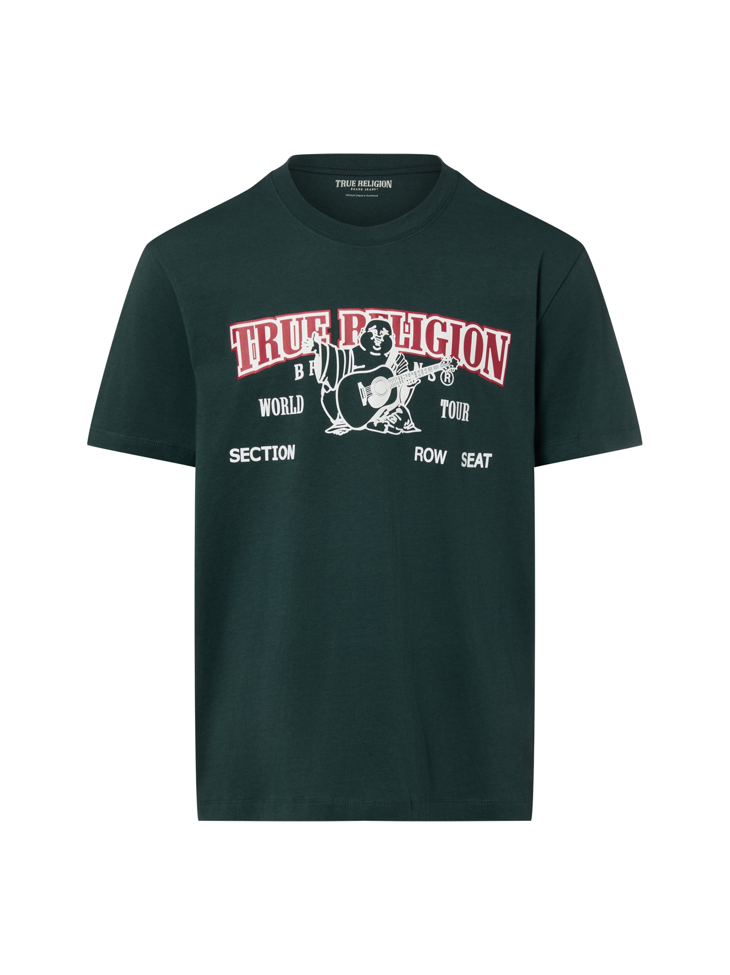 True Religion Shirt in Groen: voorkant