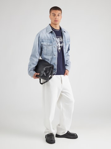 GUESS - Sudadera en azul