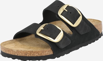 BIRKENSTOCKNatikače s potpeticom 'Arizona' - crna boja: prednji dio