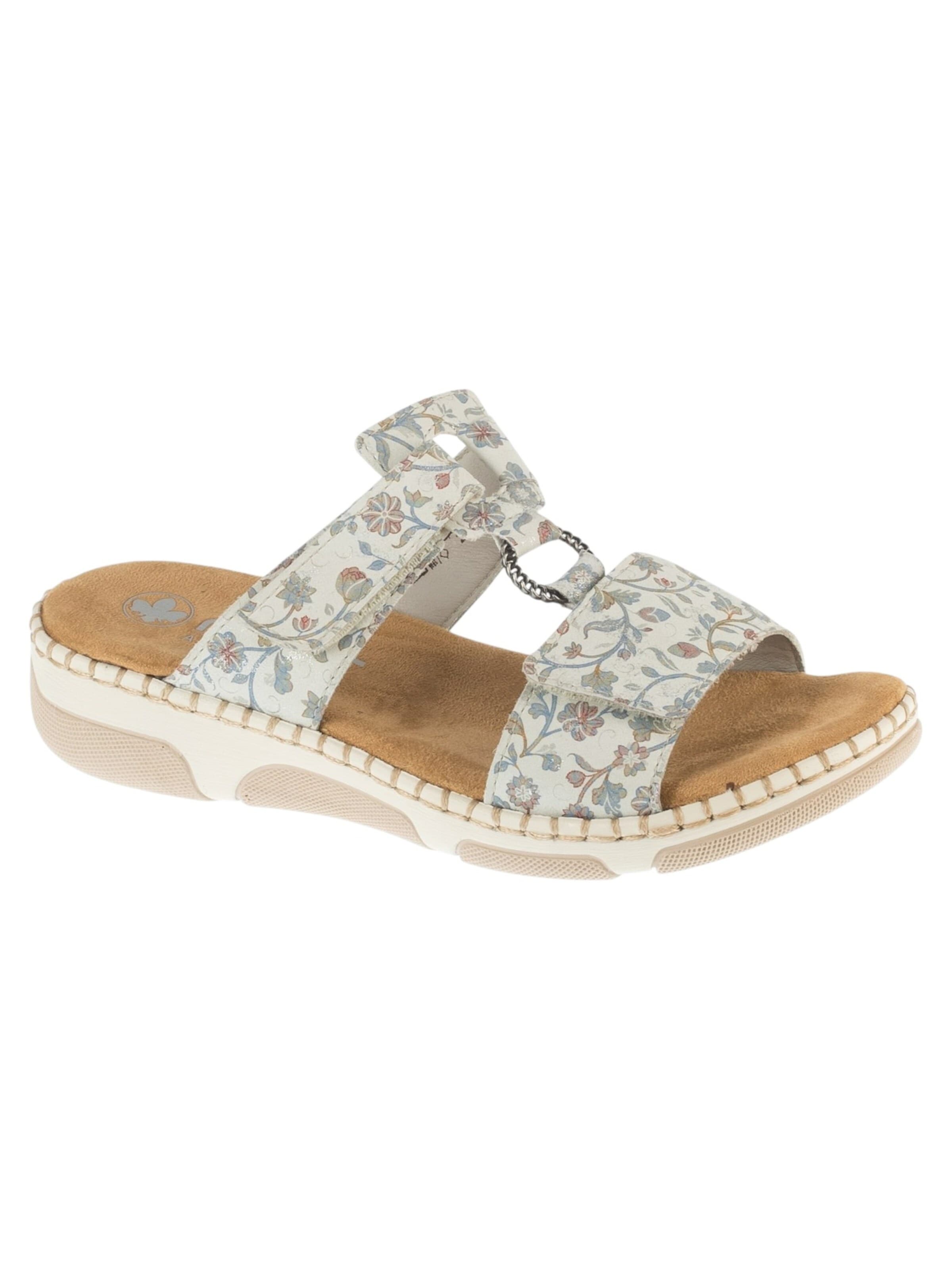Rieker Strand-/Badeschuh 'Rieker Slides Shoes'‌‌‌‌‌‌ in Weiß: Vorderseite