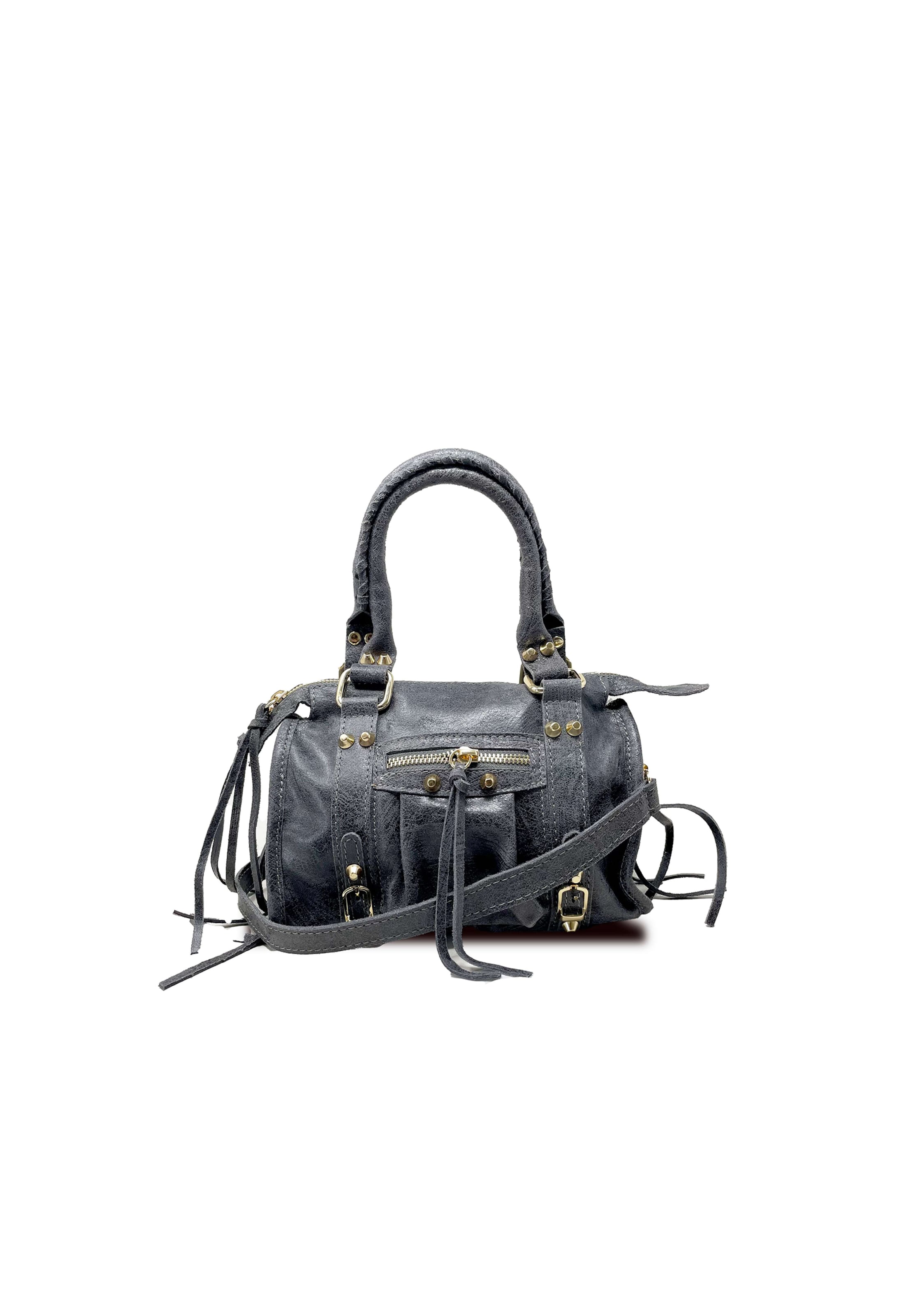 CHICCA BORSE Handbag in Grey: front