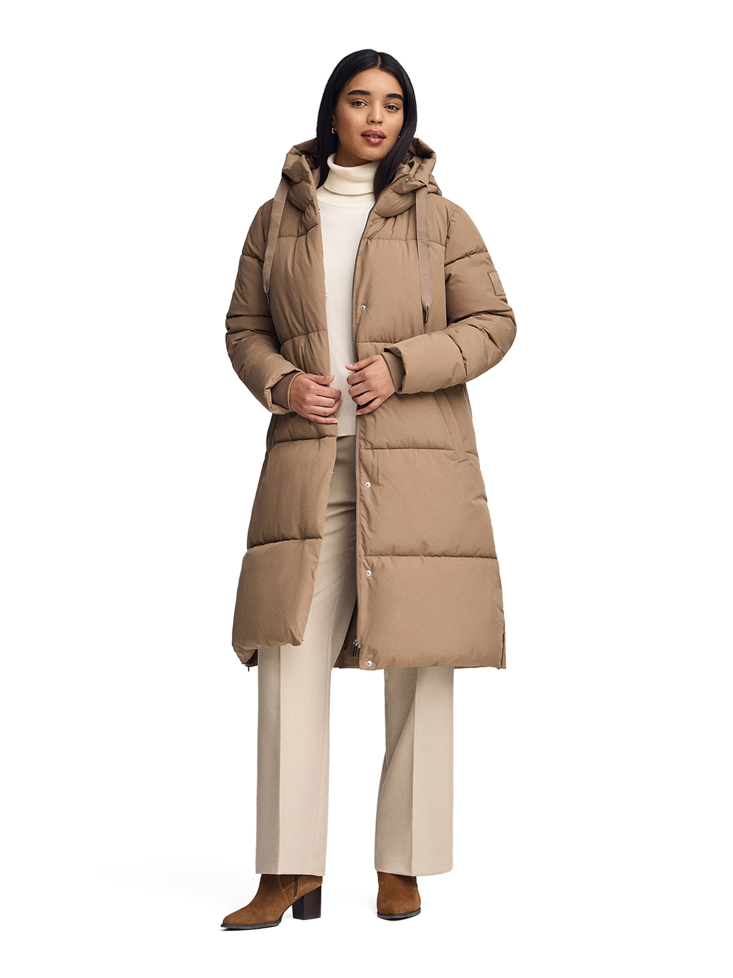Polo Club Wintermantel in Beige