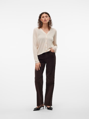 Wide Leg Pantalon 'VMTESSA' VERO MODA en marron