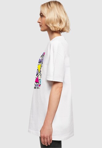 Mister Tee Shirt 'Geometric Retro' in White