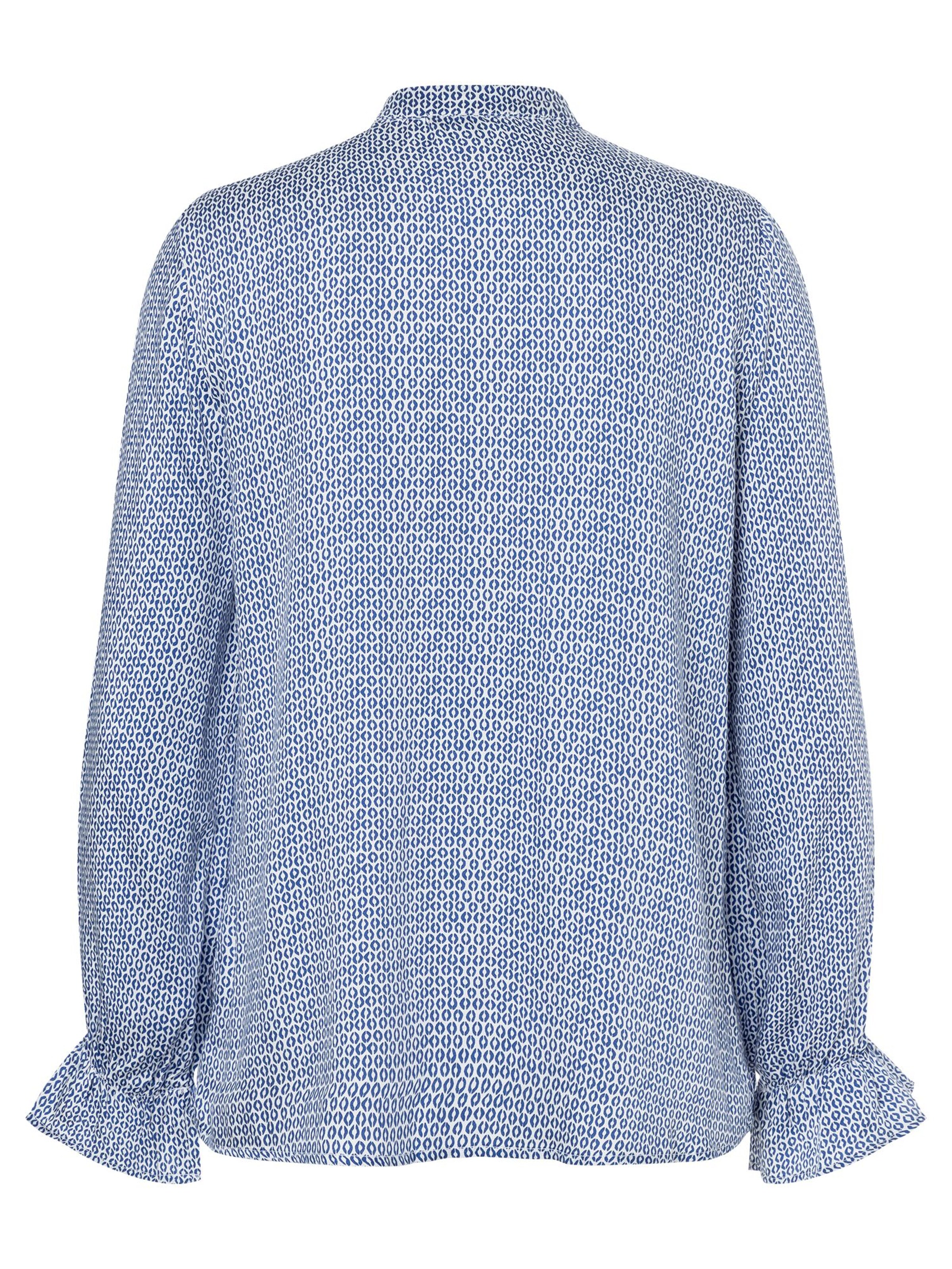 MORE & MORE Bluse in Blau