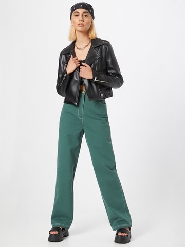 Nasty Gal Loosefit Hose in Grün