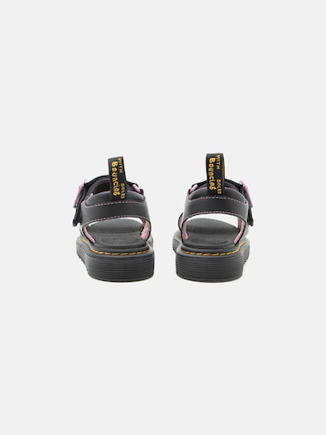 Dr. Martens - Sandalias 'Marlowe Hearts II' en negro