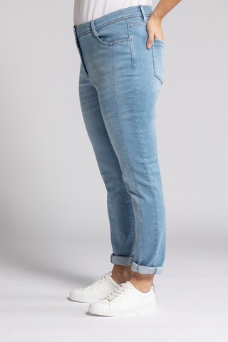 Ulla Popken Regular Jeans in Blauw