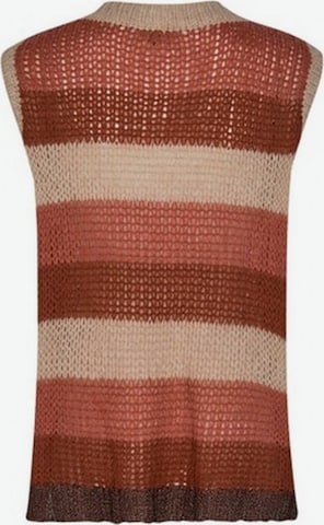 Soyaconcept Knitted Vest in Brown
