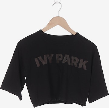 Ivy Park T-Shirt XS in Schwarz: predná strana