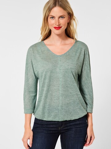 Pull-over STREET ONE en vert : devant