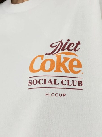 Sweat-shirt 'Sweatshirts' Hiccup en blanc