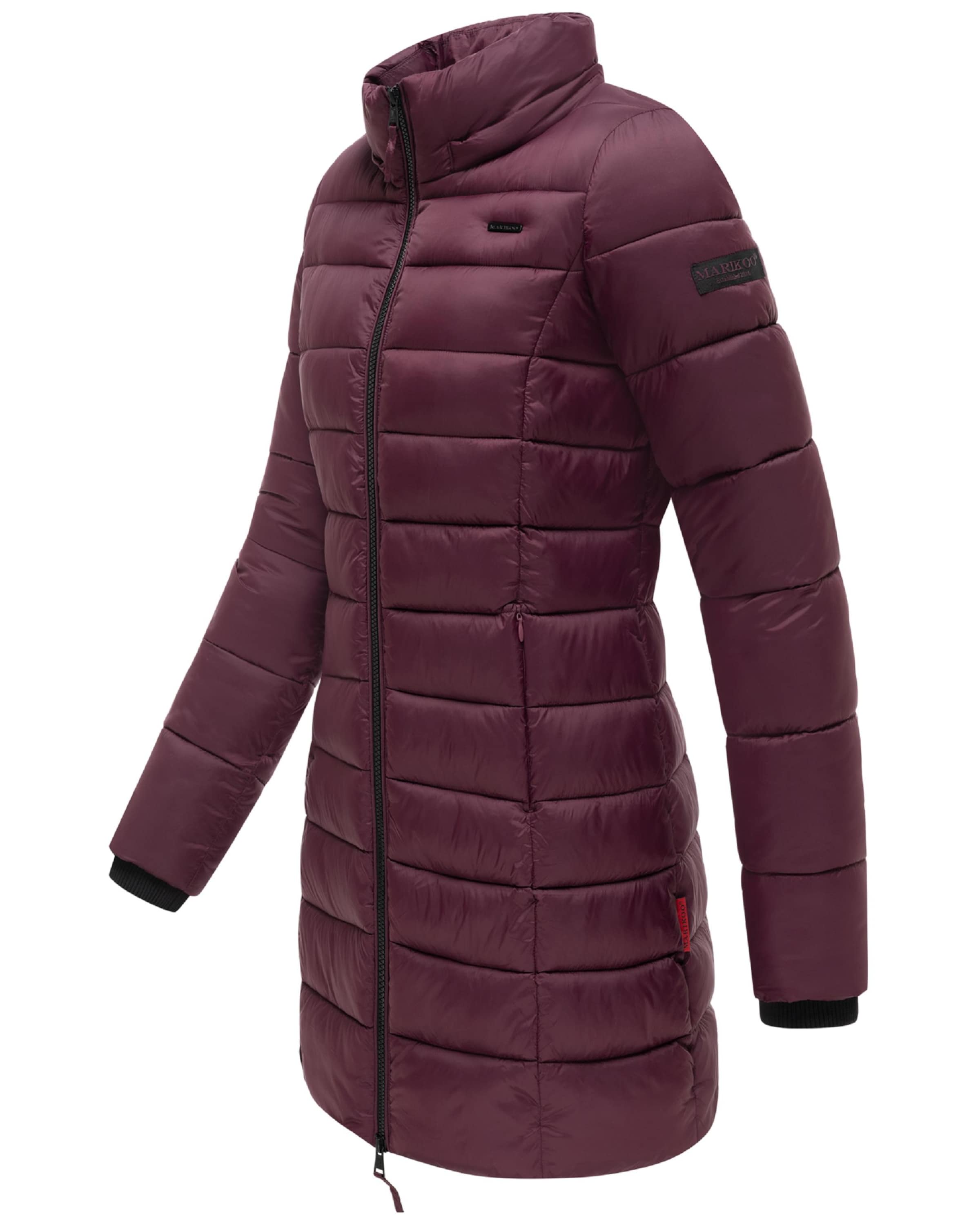 MARIKOO Wintermantel 'Abendsternchen' in Rood