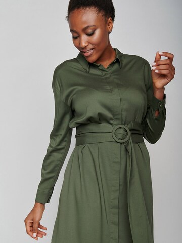 GREENBOMB Blousejurk in Groen
