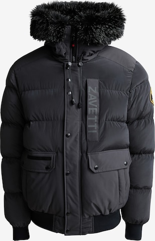 Veste d’hiver 'Deratti' Zavetti Canada en gris : devant