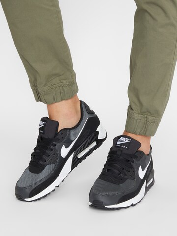 Baskets basses 'AIR MAX 90' Nike Sportswear en noir