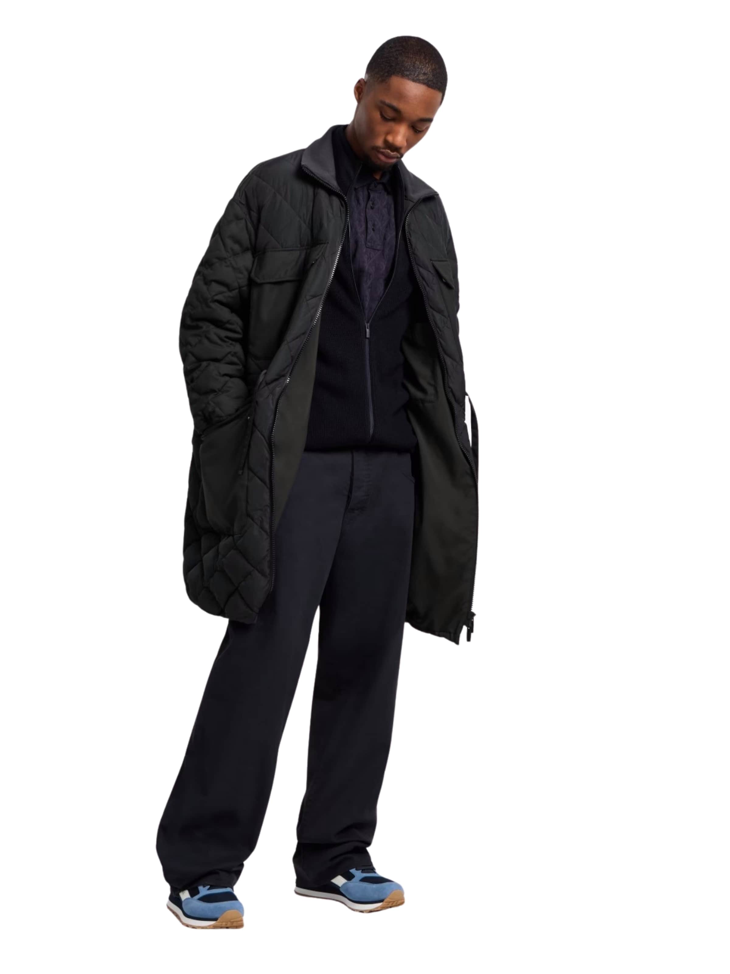 ARMANI EXCHANGE Poloshirt in Blau