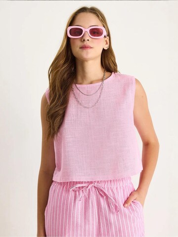 Top di Bianco Lucci in rosa