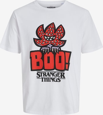 T-Shirt 'JORStranger' JACK & JONES en blanc : devant