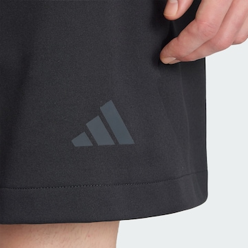 ADIDAS SPORTSWEAR Voľný strih Športové nohavice 'Z.N.E.' - Čierna
