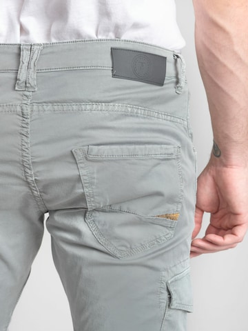 Effilé Pantalon cargo Le Temps Des Cerises en gris