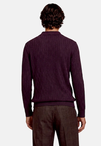 zero Pullover in Rot