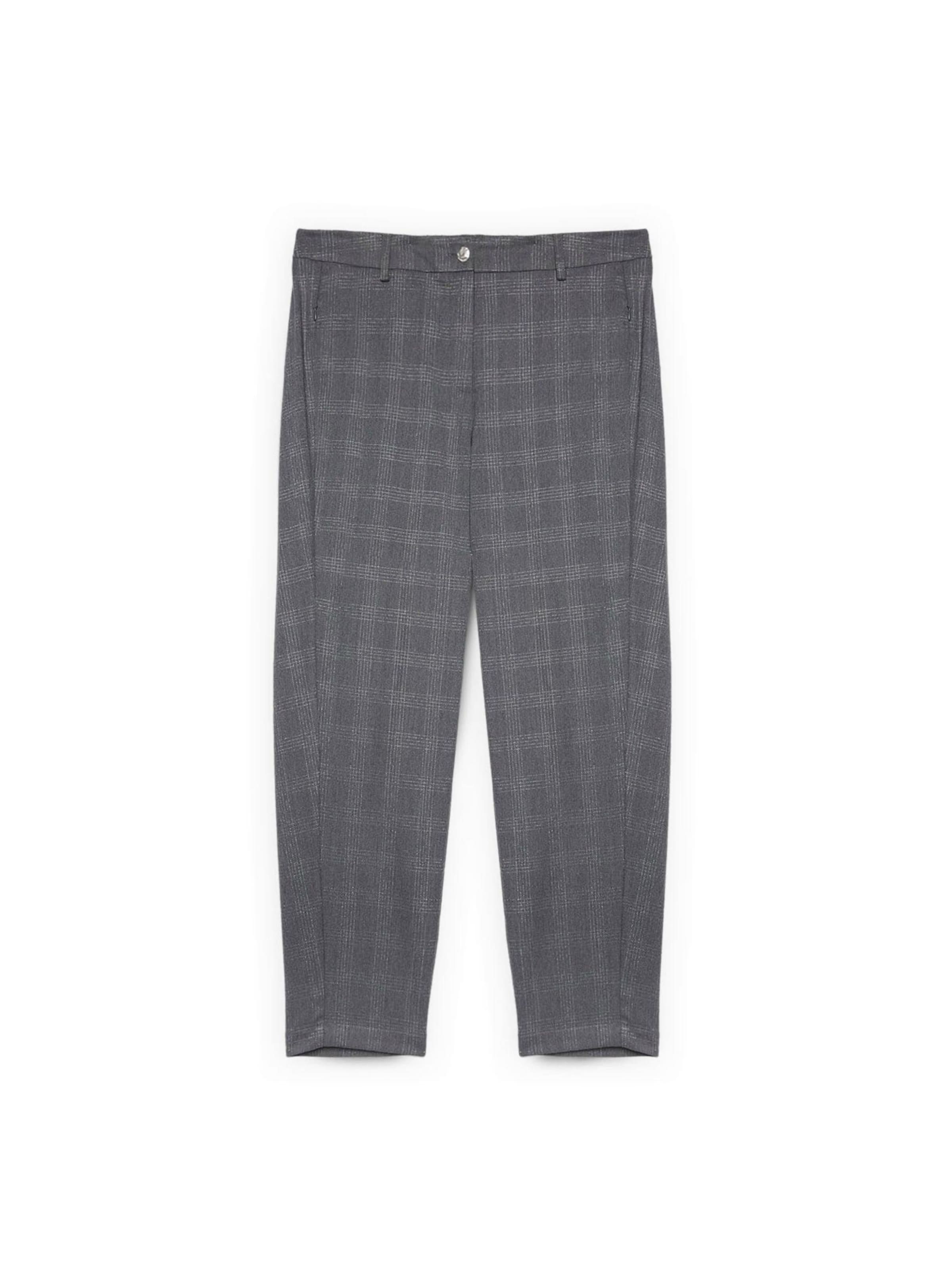 Regular Pantalon Fiorella Rubino en gris : devant