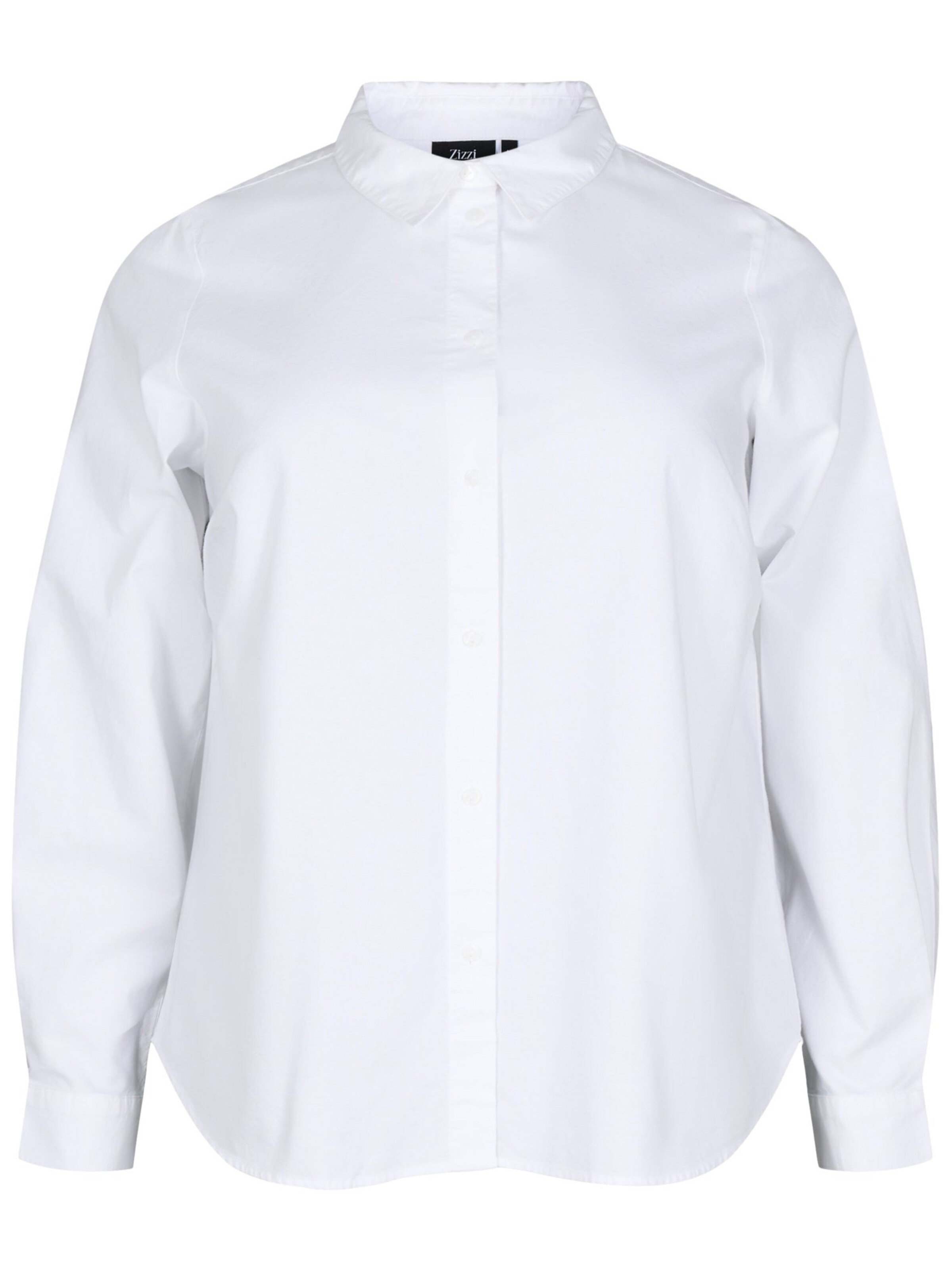 Chemisier &#x27;LULU&#x27; Zizzi en blanc : devant