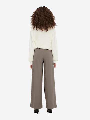 Wide leg Pantaloni 'DYGEGGO NEW LONG JRS NOOS 15208430' di Jaqueline de Yong in marrone