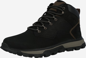 TIMBERLAND Lace-Up Boots 'Treeline' in Black: front