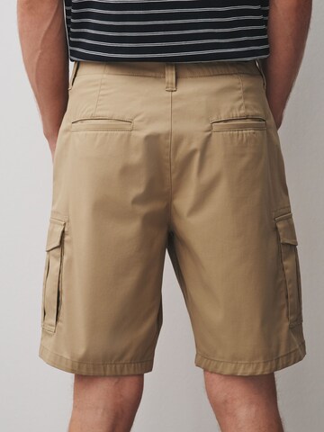 Regular Pantalon cargo Next en gris